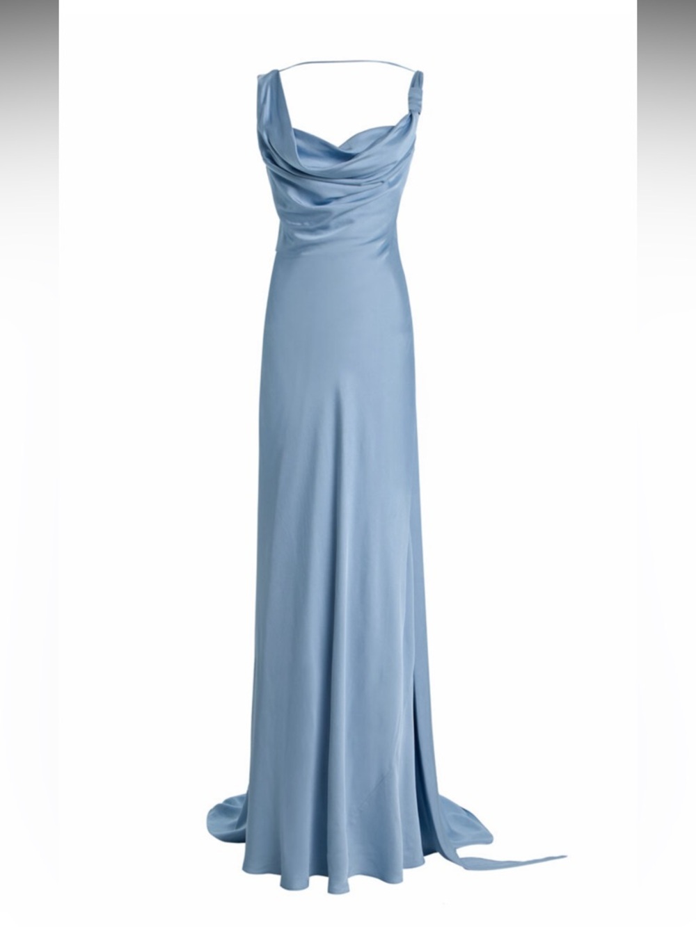 Arcina Ori Darcy Open back satin maxi dress - Picture 2 of 3